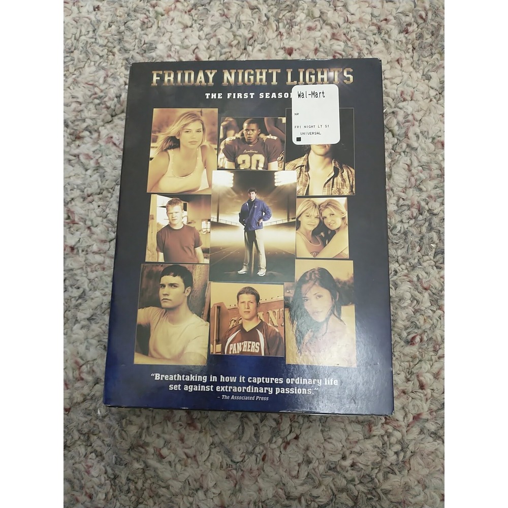 Friday Night Lights The First Season 1 DVD Set 2007 5-Disc 0025195009140 Tested